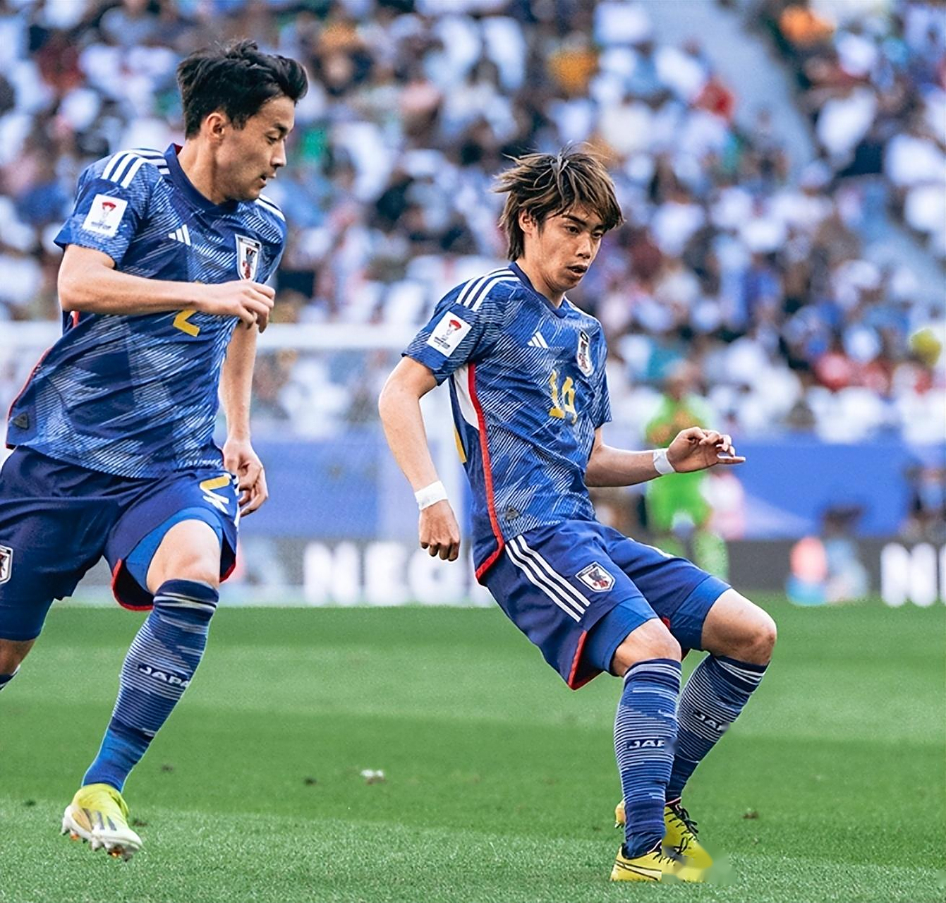 日本队球员忙于备战接下来的比赛