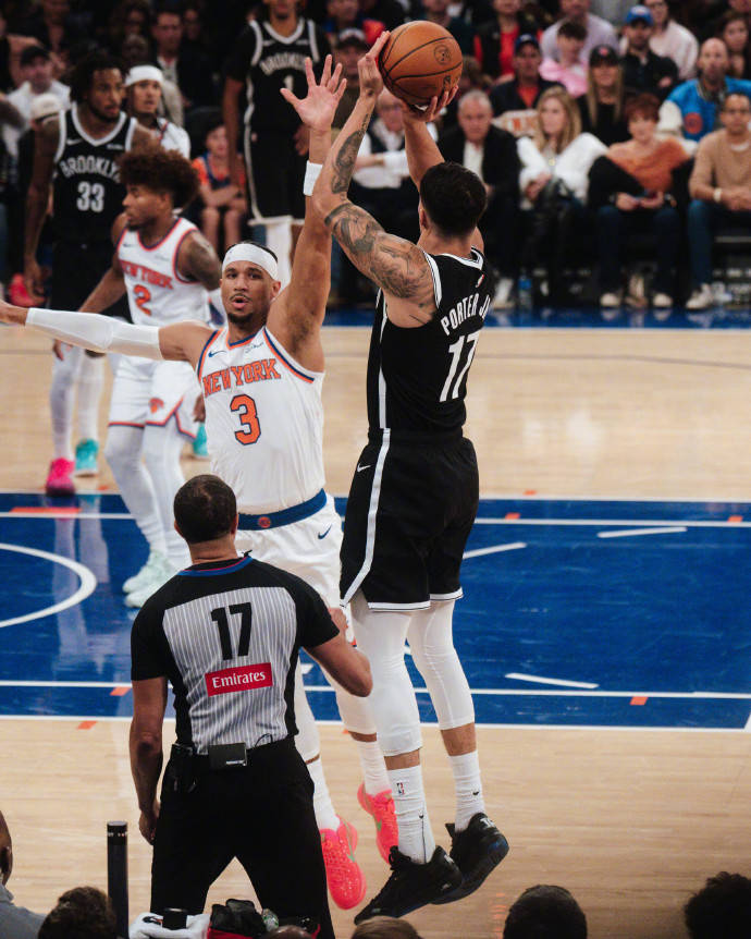 包含篮网逆转爵士，布伦森扛起全队的词条